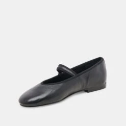 ROSLYN BALLET FLATS BLACK LEATHER(Roslyn Ballet Flats Black Leather) 21 ROSLYN BALLET FLATS BLACK LEATHER(Roslyn Ballet Flats Black Leather) -Dolce Vita DOLCEVITA FLATS ROSLYN BLACK LEATHER 08