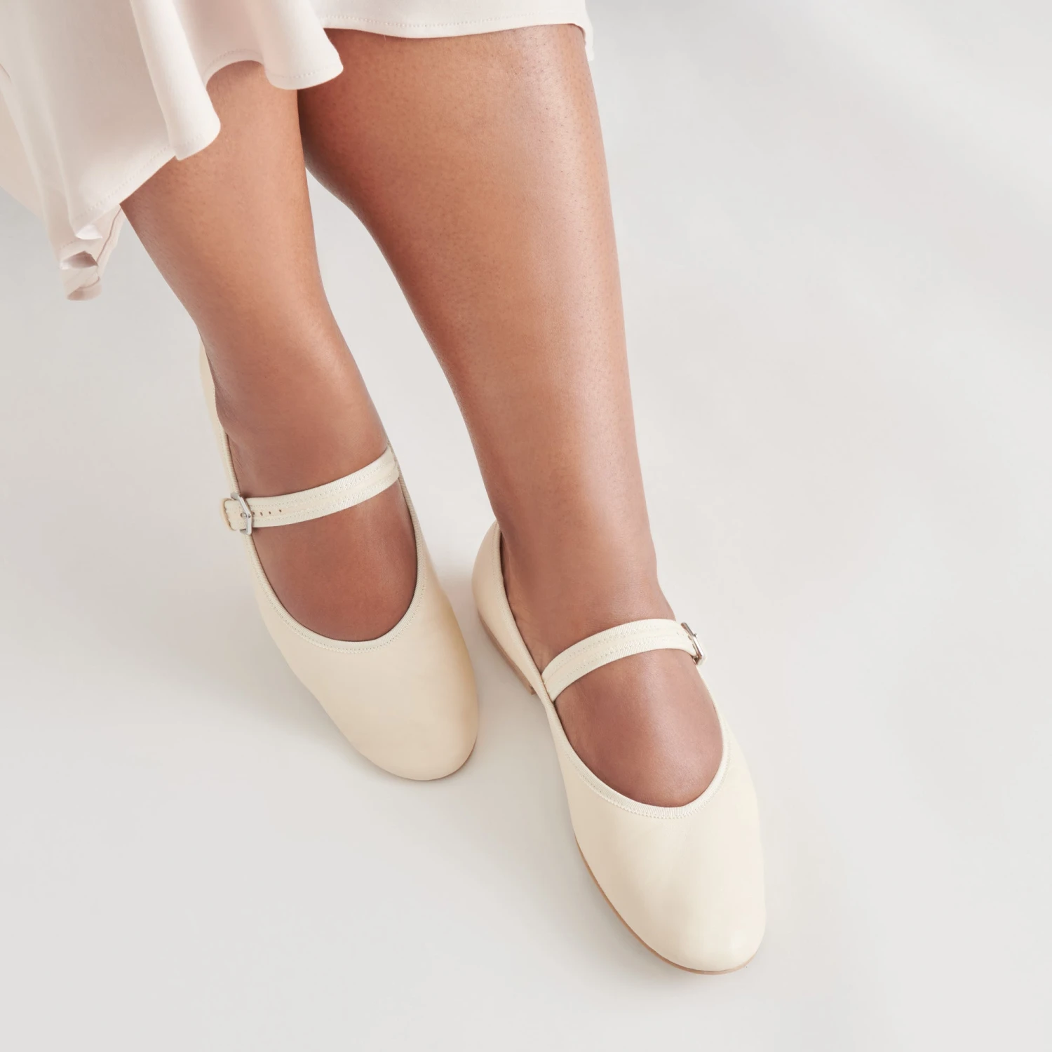 ROSLYN BALLET FLATS CREME LEATHER(Roslyn Ballet Flats Creme Leather) 6 ROSLYN BALLET FLATS CREME LEATHER(Roslyn Ballet Flats Creme Leather) - Image 6