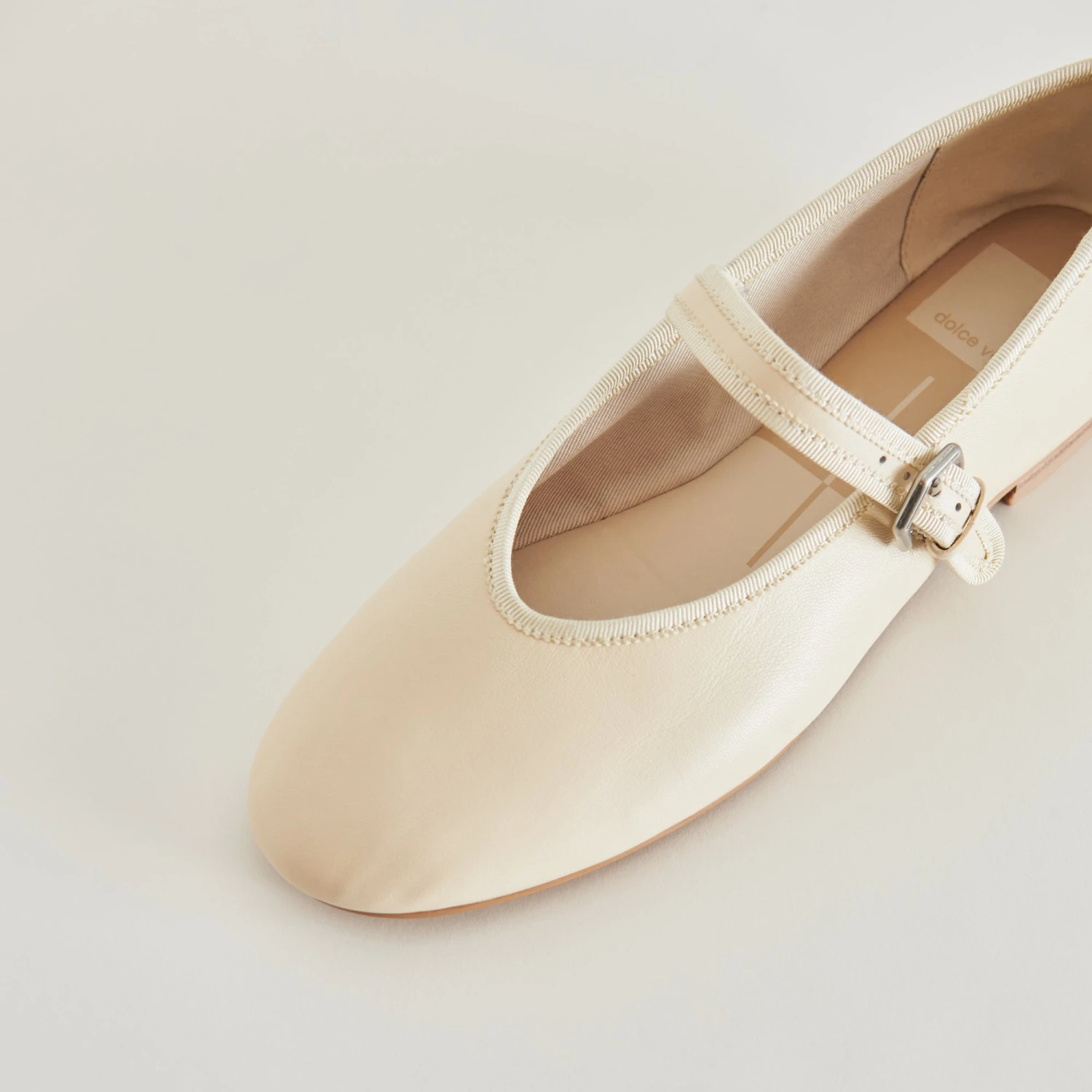 ROSLYN BALLET FLATS CREME LEATHER(Roslyn Ballet Flats Creme Leather) 5 ROSLYN BALLET FLATS CREME LEATHER(Roslyn Ballet Flats Creme Leather) - Image 5
