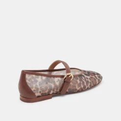 ROSLYN BALLET FLATS LEOPARD MESH(Roslyn Ballet Flats Leopard Mesh) -Dolce Vita DOLCEVITA FLATS ROSLYN LEOPARDMESH 03