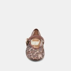 ROSLYN BALLET FLATS LEOPARD MESH(Roslyn Ballet Flats Leopard Mesh) -Dolce Vita DOLCEVITA FLATS ROSLYN LEOPARDMESH 04