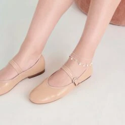 ROSLYN BALLET FLATS LIGHT TAN LEATHER(Roslyn Ballet Flats Light Tan Leather) 15 ROSLYN BALLET FLATS LIGHT TAN LEATHER(Roslyn Ballet Flats Light Tan Leather) -Dolce Vita DOLCEVITA FLATS ROSLYN LIGHTTANLEATHER 01