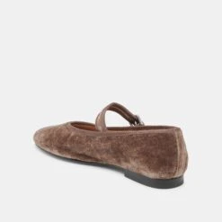 ROSLYN BALLET FLATS SMOKE VELVET(Roslyn Ballet Flats Smoke Velvet) -Dolce Vita DOLCEVITA FLATS ROSLYN SMOKEVELVET 09