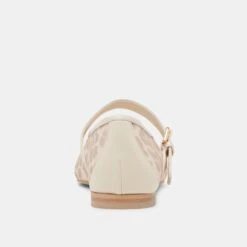 ROSLYN BALLET FLATS WHITE LEOPARD MESH(Roslyn Ballet Flats White Leopard Mesh) -Dolce Vita DOLCEVITA FLATS ROSLYN WHITELEOPARDMESH 05