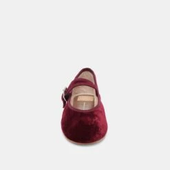 ROSLYN BALLET FLATS WINE VELVET(Roslyn Ballet Flats Wine Velvet) 16 ROSLYN BALLET FLATS WINE VELVET(Roslyn Ballet Flats Wine Velvet) -Dolce Vita DOLCEVITA FLATS ROSLYN WINE VELVET 04