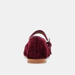 ROSLYN BALLET FLATS WINE VELVET(Roslyn Ballet Flats Wine Velvet) 17 ROSLYN BALLET FLATS WINE VELVET(Roslyn Ballet Flats Wine Velvet) -Dolce Vita DOLCEVITA FLATS ROSLYN WINE VELVET 05