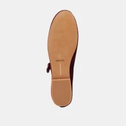 ROSLYN BALLET FLATS WINE VELVET(Roslyn Ballet Flats Wine Velvet) 19 ROSLYN BALLET FLATS WINE VELVET(Roslyn Ballet Flats Wine Velvet) -Dolce Vita DOLCEVITA FLATS ROSLYN WINE VELVET 07