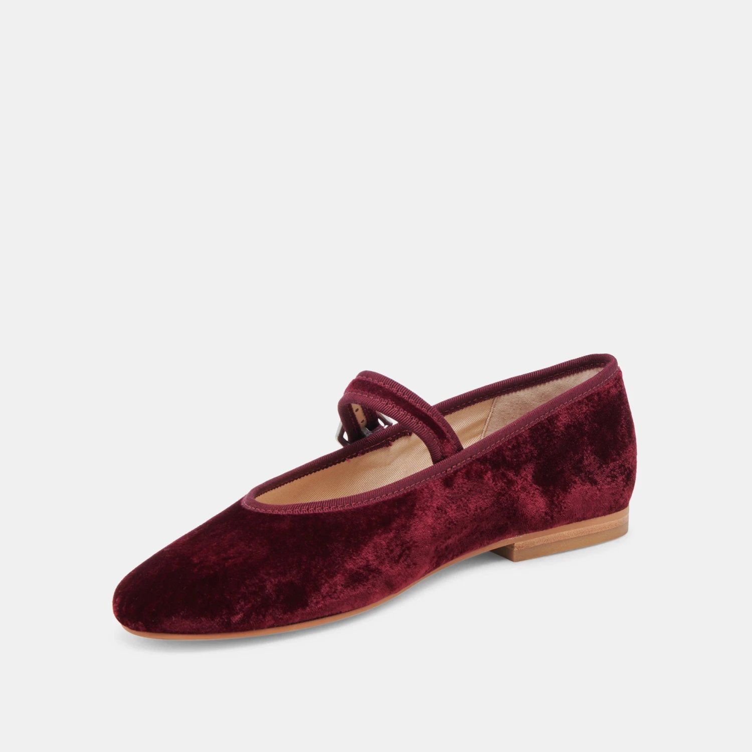 ROSLYN BALLET FLATS WINE VELVET(Roslyn Ballet Flats Wine Velvet) 5 ROSLYN BALLET FLATS WINE VELVET(Roslyn Ballet Flats Wine Velvet) - Image 5