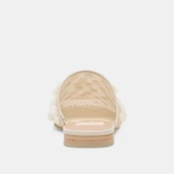 ROVA BEAD FLATS IVORY DISC MESH(Rova Bead Flats Ivory Disc Mesh) -Dolce Vita DOLCEVITA FLATS ROVABEAD IVORYDISCMESH 05