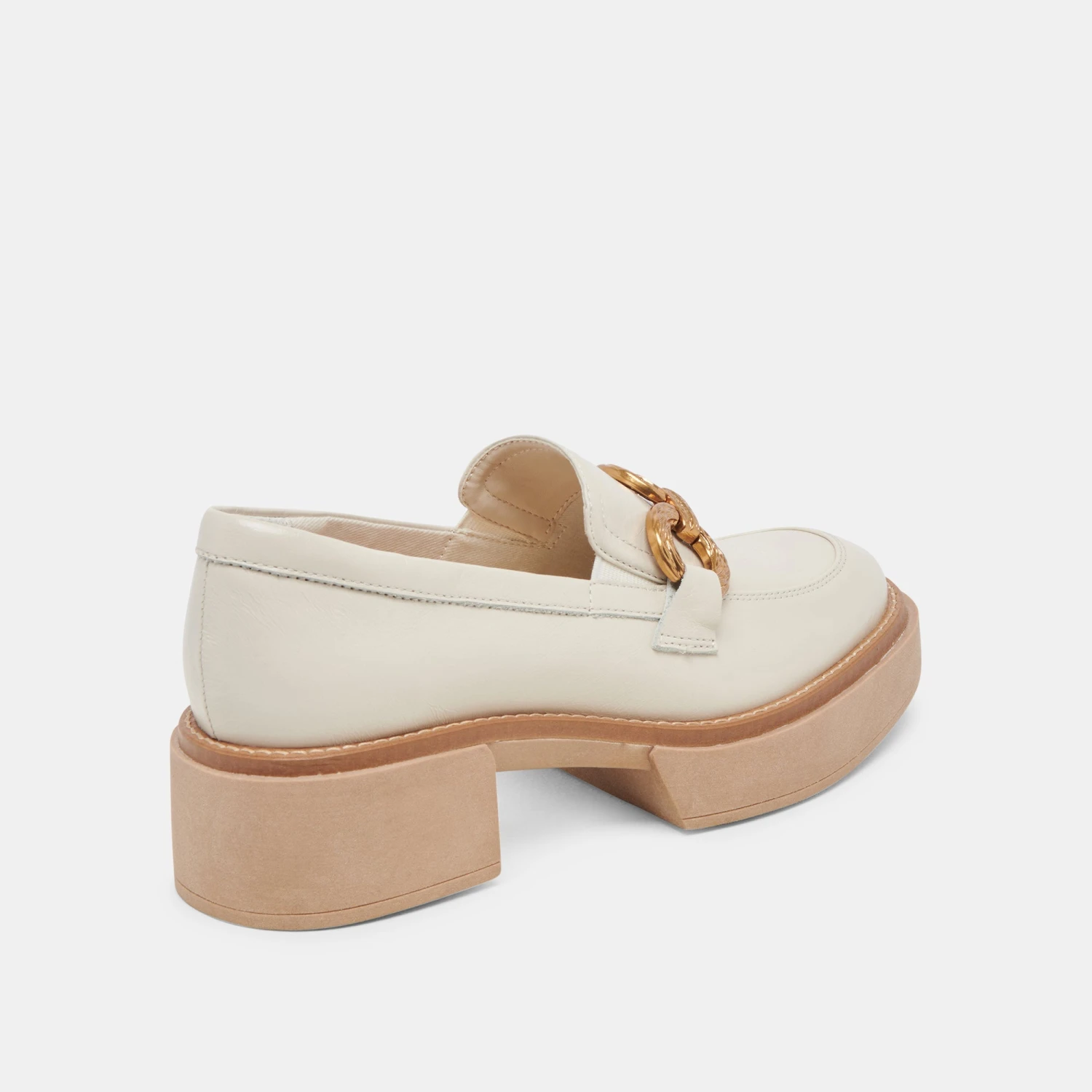 SHEENA LOAFERS IVORY CRINKLE PATENT - Re:vita(Sheena Loafers Ivory Crinkle Patent Resale) 4 SHEENA LOAFERS IVORY CRINKLE PATENT - Re:vita(Sheena Loafers Ivory Crinkle Patent Resale) - Image 4