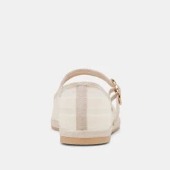 TAMEKA BALLET FLATS BONE STRIPE MESH(Tameka Ballet Flats Bone Stripe Mesh) -Dolce Vita DOLCEVITA FLATS TAMEKA BONESTRIPEMESH 05