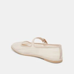 TAMEKA BALLET FLATS BONE STRIPE MESH(Tameka Ballet Flats Bone Stripe Mesh) -Dolce Vita DOLCEVITA FLATS TAMEKA BONESTRIPEMESH 09