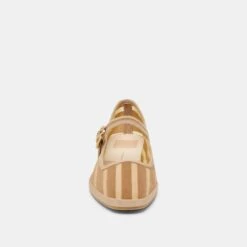 TAMEKA BALLET FLATS TAN STRIPE MESH(Tameka Ballet Flats Tan Stripe Mesh) 14 TAMEKA BALLET FLATS TAN STRIPE MESH(Tameka Ballet Flats Tan Stripe Mesh) -Dolce Vita DOLCEVITA FLATS TAMEKA TANSTRIPEMESH 04