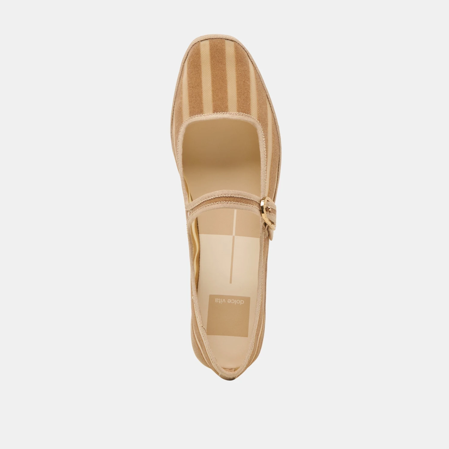 TAMEKA BALLET FLATS TAN STRIPE MESH(Tameka Ballet Flats Tan Stripe Mesh) 7 TAMEKA BALLET FLATS TAN STRIPE MESH(Tameka Ballet Flats Tan Stripe Mesh) - Image 7