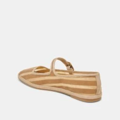 TAMEKA BALLET FLATS TAN STRIPE MESH(Tameka Ballet Flats Tan Stripe Mesh) 19 TAMEKA BALLET FLATS TAN STRIPE MESH(Tameka Ballet Flats Tan Stripe Mesh) -Dolce Vita DOLCEVITA FLATS TAMEKA TANSTRIPEMESH 09