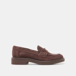 TIGGY LOAFERS MAHOGANY SUEDE(Tiggy Loafers Mahogany Suede)