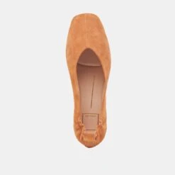 VINNIE BALLET FLATS AMBER SUEDE(Vinnie Ballet Flats Amber Suede) -Dolce Vita DOLCEVITA FLATS VINNIE AMBERSUEDE 06