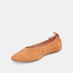 VINNIE BALLET FLATS AMBER SUEDE(Vinnie Ballet Flats Amber Suede) -Dolce Vita DOLCEVITA FLATS VINNIE AMBERSUEDE 08