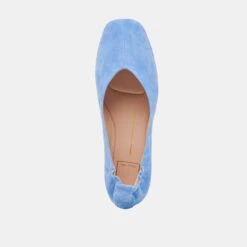 VINNIE BALLET FLATS DUSTY BLUE SUEDE(Vinnie Ballet Flats Dusty Blue Suede) -Dolce Vita DOLCEVITA FLATS VINNIE DUSTYBLUESUEDE 06