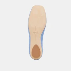 VINNIE BALLET FLATS DUSTY BLUE SUEDE(Vinnie Ballet Flats Dusty Blue Suede) -Dolce Vita DOLCEVITA FLATS VINNIE DUSTYBLUESUEDE 07