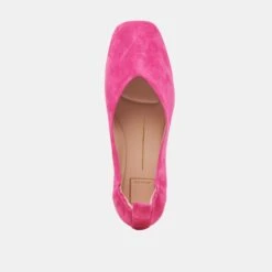 VINNIE BALLET FLATS FUCHSIA SUEDE(Vinnie Ballet Flats Fuchsia Suede) -Dolce Vita DOLCEVITA FLATS VINNIE FUCHSIASUEDE 06