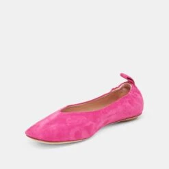 VINNIE BALLET FLATS FUCHSIA SUEDE(Vinnie Ballet Flats Fuchsia Suede) -Dolce Vita DOLCEVITA FLATS VINNIE FUCHSIASUEDE 08