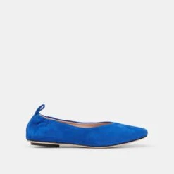 VINNIE BALLET FLATS NAVY SUEDE(Vinnie Ballet Flats Navy Suede)