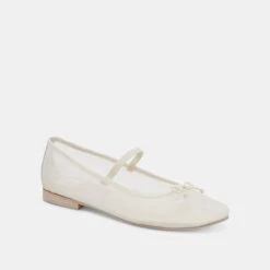 CADEL BALLET FLATS IVORY MESH(Cadel Ballet Flats Ivory Mesh) 20 CADEL BALLET FLATS IVORY MESH(Cadel Ballet Flats Ivory Mesh) -Dolce Vita DOLCEVITA FLAT CADEL IVORYMESH 01