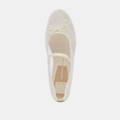 CADEL BALLET FLATS IVORY MESH(Cadel Ballet Flats Ivory Mesh) 30 CADEL BALLET FLATS IVORY MESH(Cadel Ballet Flats Ivory Mesh) -Dolce Vita DOLCEVITA FLAT CADEL IVORYMESH 06