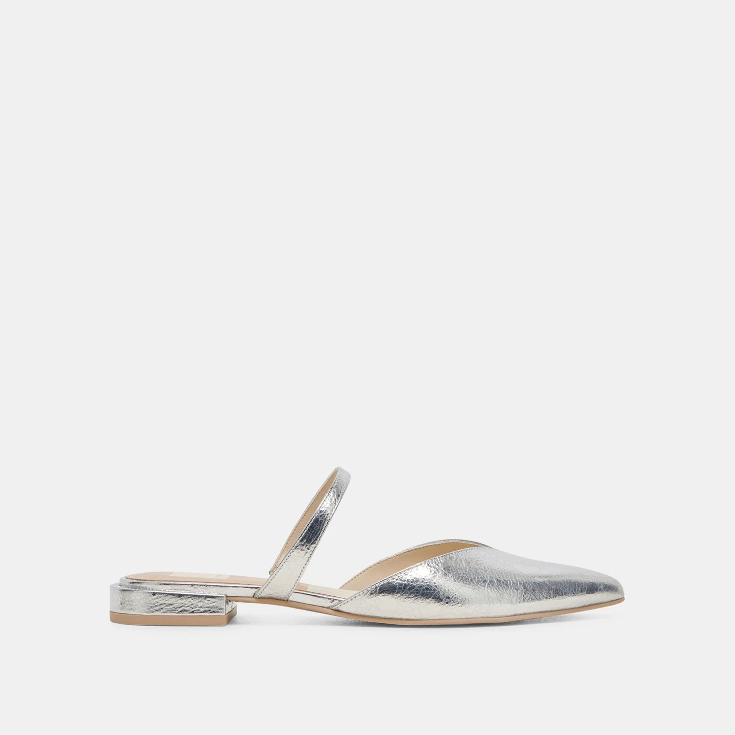 KANIKA WIDE FLATS SILVER DISTRESSED LEATHER(Kanika Wide Flats Silver Distressed Leather) 1 KANIKA WIDE FLATS SILVER DISTRESSED LEATHER(Kanika Wide Flats Silver Distressed Leather)