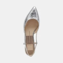 Dolce Vita NARAH FLATS SILVER METALLIC LEATHER(Narah Flats Silver Metallic Leather) -Dolce Vita DOLCEVITA FLAT NORAH SILVERMETALLICLEATHER 06