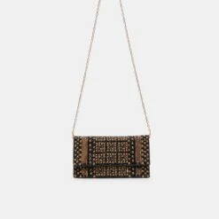 AMALFI CLUTCH BLACK GOLD BEADED(Amalfi Clutch Black Gold Beaded) 21 AMALFI CLUTCH BLACK GOLD BEADED(Amalfi Clutch Black Gold Beaded) -Dolce Vita DOLCEVITA HANDBAGS AMALFI G BLACKGOLD 04