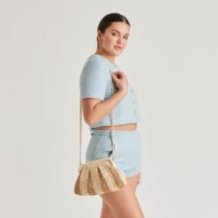 HYDRA CLUTCH NATURAL RAFFIA(Hydra Clutch Natural Raffia) 17 HYDRA CLUTCH NATURAL RAFFIA(Hydra Clutch Natural Raffia) -Dolce Vita DOLCEVITA HANDBAGS HYDRA NATURAL 03 2