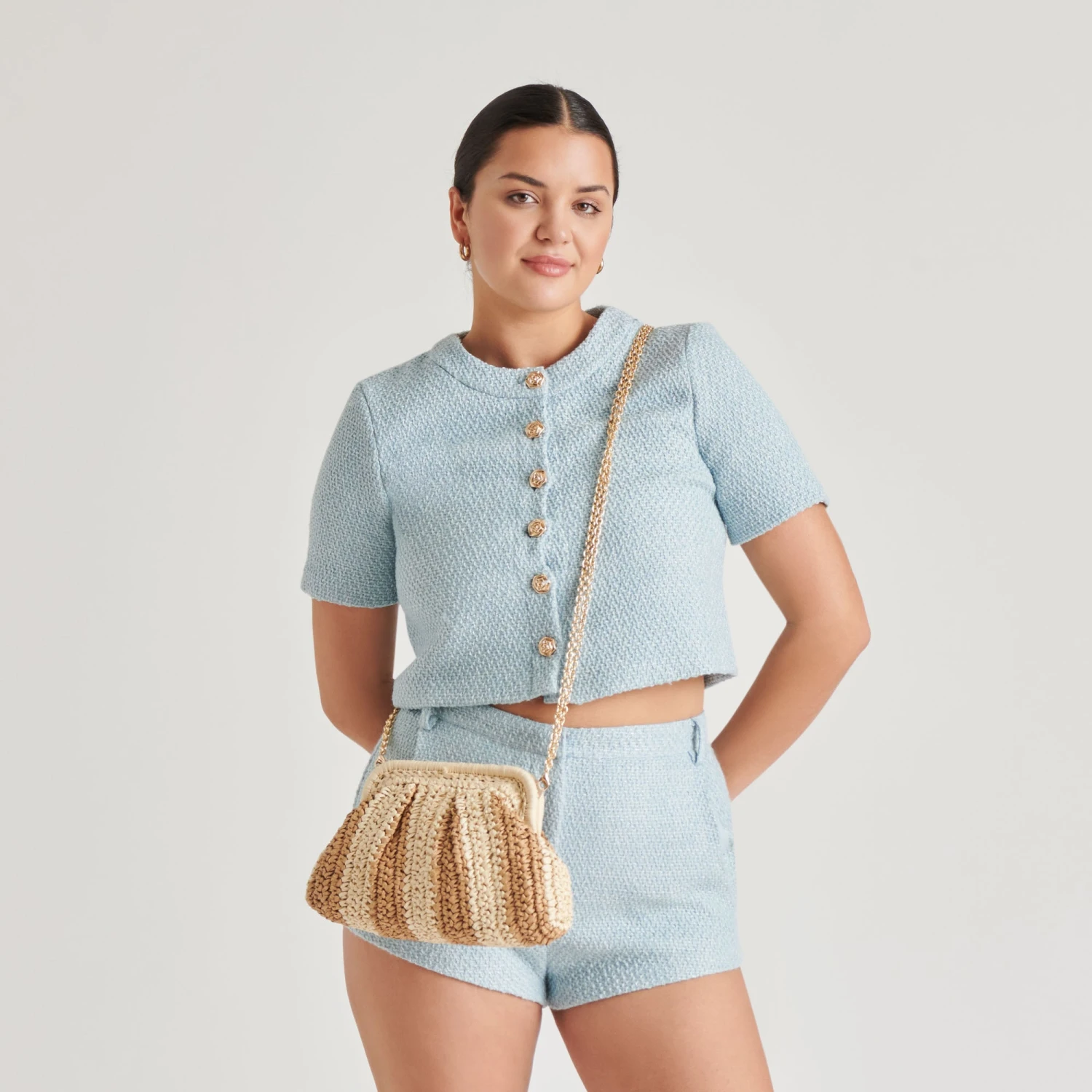 HYDRA CLUTCH NATURAL RAFFIA(Hydra Clutch Natural Raffia) 3 HYDRA CLUTCH NATURAL RAFFIA(Hydra Clutch Natural Raffia) - Image 3