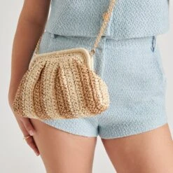 HYDRA CLUTCH NATURAL RAFFIA(Hydra Clutch Natural Raffia) 15 HYDRA CLUTCH NATURAL RAFFIA(Hydra Clutch Natural Raffia) -Dolce Vita DOLCEVITA HANDBAGS HYDRA NATURAL 05 2