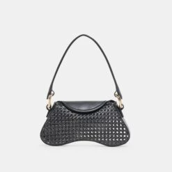 MOLENE SHOULDER BAG BLACK CANE(Molene Shoulder Bag Black Cane)