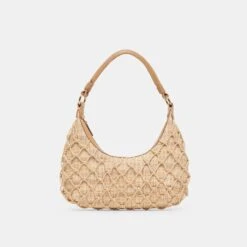 POSITANO SHOULDER BAG NATURAL RAFFIA(Positano Shoulder Bag Natural Raffia)