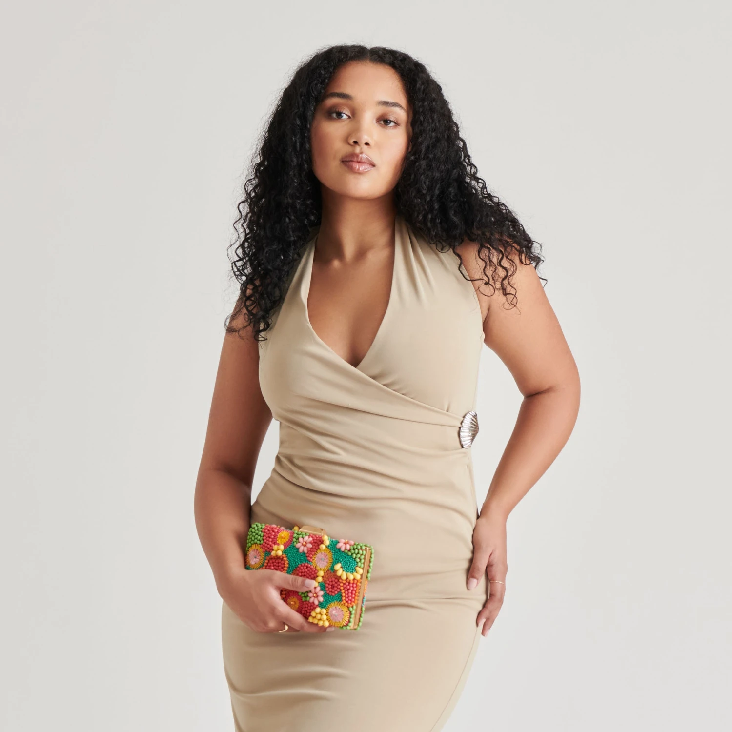 TAORMINA CLUTCH MULTI BEADED(Taormina Clutch Multi Beaded) 4 TAORMINA CLUTCH MULTI BEADED(Taormina Clutch Multi Beaded) - Image 4