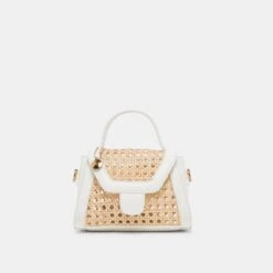 TROPEZ CROSSBODY WHITE NATURAL CANE(Tropez Crossbody White Natural Cane) -Dolce Vita DOLCEVITA HANDBAGS TROPEZ WHITE 1 199438bc 95aa 4fdd 8ec6 32a6782fa703