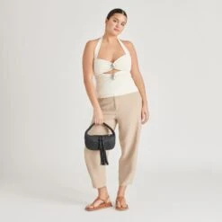 ZENIA HANDBAG BLACK LEATHER(Zenia Handbag Black Leather) 13 ZENIA HANDBAG BLACK LEATHER(Zenia Handbag Black Leather) -Dolce Vita DOLCEVITA HANDBAGS ZENIA BLACK 01 2