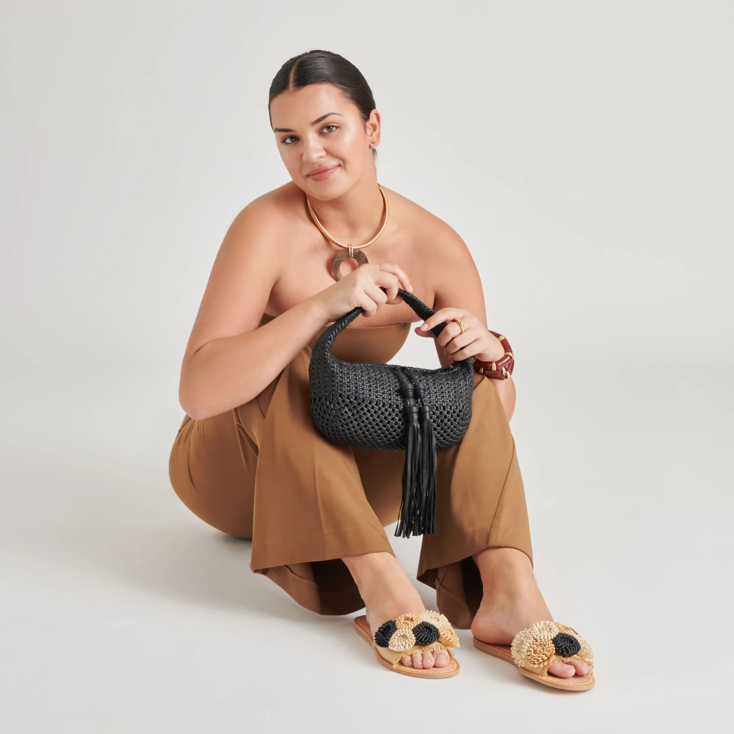 ZENIA HANDBAG BLACK LEATHER(Zenia Handbag Black Leather) 8 ZENIA HANDBAG BLACK LEATHER(Zenia Handbag Black Leather) - Image 8