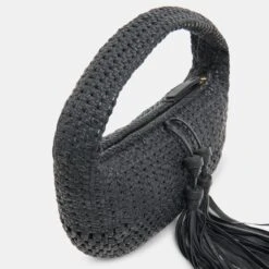 ZENIA HANDBAG BLACK LEATHER(Zenia Handbag Black Leather) 12 ZENIA HANDBAG BLACK LEATHER(Zenia Handbag Black Leather) -Dolce Vita DOLCEVITA HANDBAGS ZENIA BLACK 4