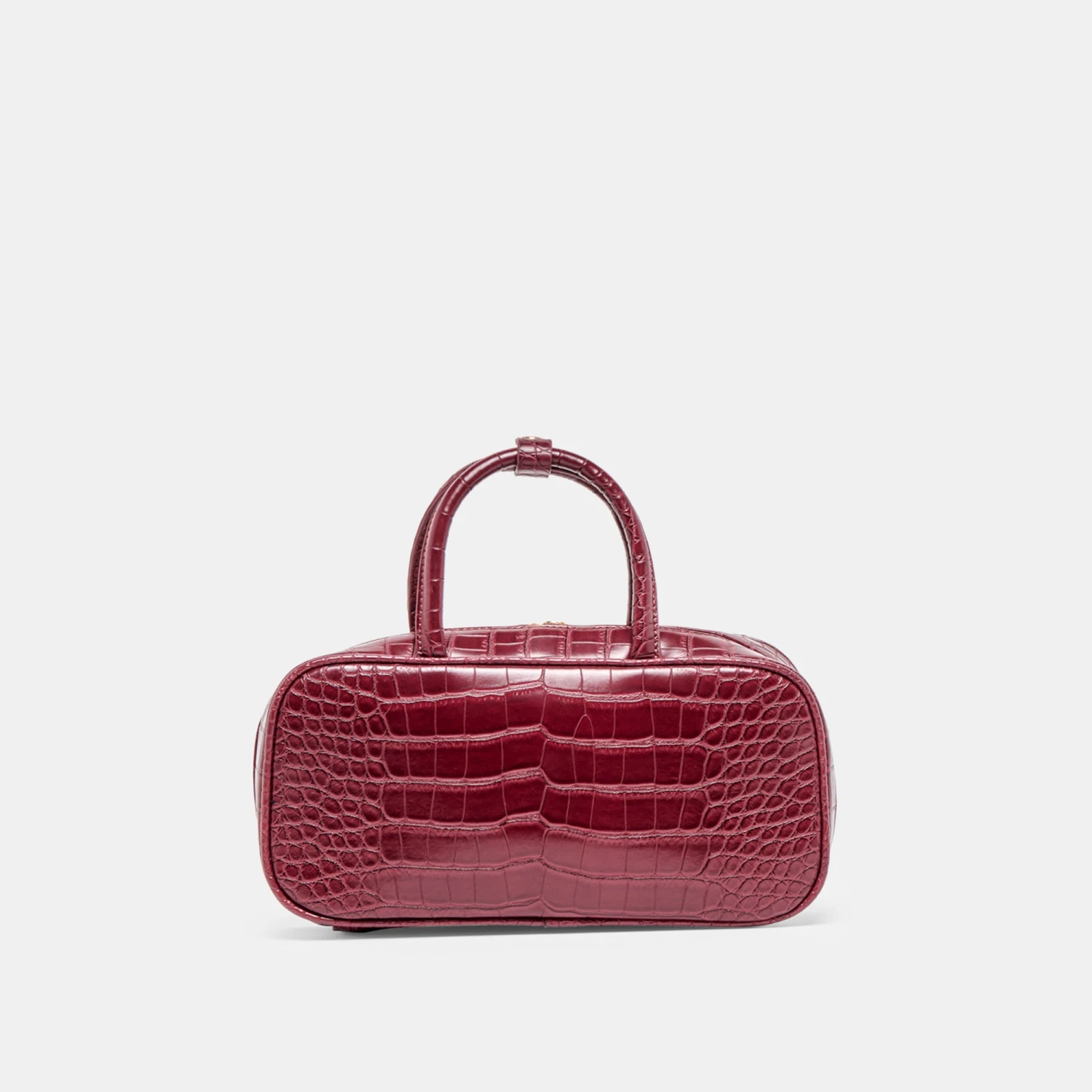 FLYN HANDBAG BURGUNDY CROCO STELLA(Flyn Handbag Burgundy Croco Stella) 7 FLYN HANDBAG BURGUNDY CROCO STELLA(Flyn Handbag Burgundy Croco Stella) - Image 7