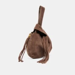 ZURY HANDBAG ESPRESSO SUEDE(Zury Handbag Espresso Suede) 8 ZURY HANDBAG ESPRESSO SUEDE(Zury Handbag Espresso Suede) -Dolce Vita DOLCEVITA HANDBAG ZURY ESPRESSOSUEDE 4