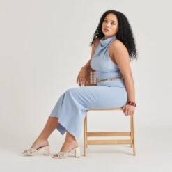 MARGOE HEELS CREME WOVEN STELLA(Margoe Heels Creme Woven Stella) -Dolce Vita DOLCEVITA HEELS MARGOE CREAM WOVENSTELLA ONFOOT 02