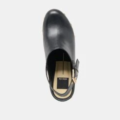 ADELAN CLOGS BLACK LEATHER(Adelan Clogs Black Leather) -Dolce Vita DOLCEVITA HEELS ADELAN BLACKLEATHER 06