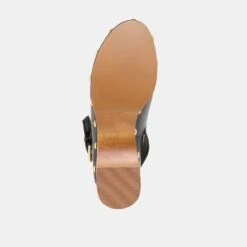 ADELAN CLOGS BLACK LEATHER(Adelan Clogs Black Leather) -Dolce Vita DOLCEVITA HEELS ADELAN BLACKLEATHER 07