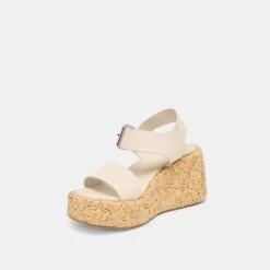 AURI WEDGES BONE LEATHER(Auri Wedges Bone Leather) -Dolce Vita DOLCEVITA HEELS AURI BONELEATHER 09