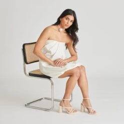 BARLY HEELS BONE LEATHER(Barly Heels Bone Leather) 15 BARLY HEELS BONE LEATHER(Barly Heels Bone Leather) -Dolce Vita DOLCEVITA HEELS BARLY BONELEATHER ONFOOT 02