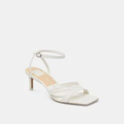 BECKI HEELS TRUE WHITE LEATHER(Becki Heels True White Leather) -Dolce Vita DOLCEVITA HEELS BECKI TRUEWHITELEATHER 01
